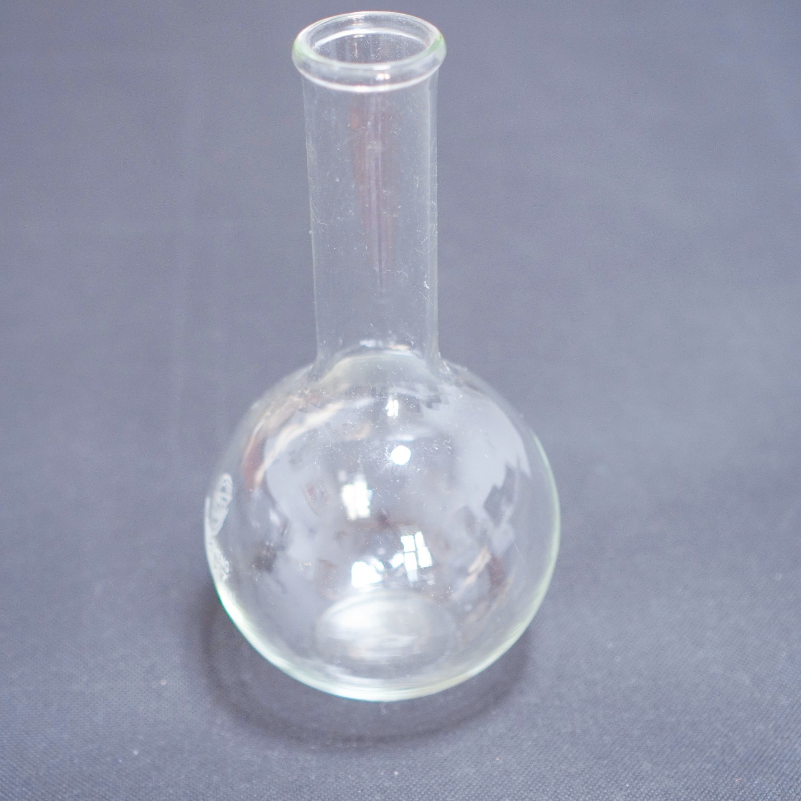 long neck lab glass flask round bottom/ flat bottom flask 500 ml, lab glassware