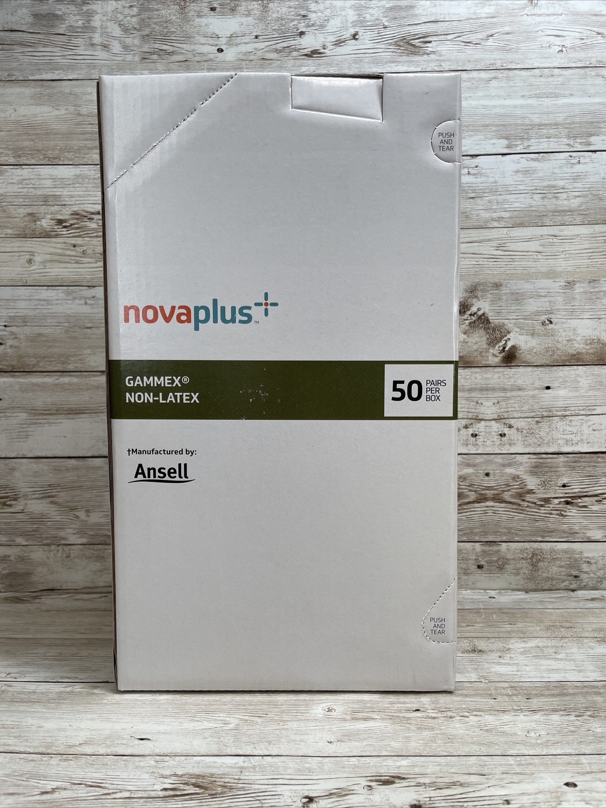 1 Case Gammex NovaPlus Non-Latex Surgical Gloves, 200 Pair, Size: 5.5 *See Date*
