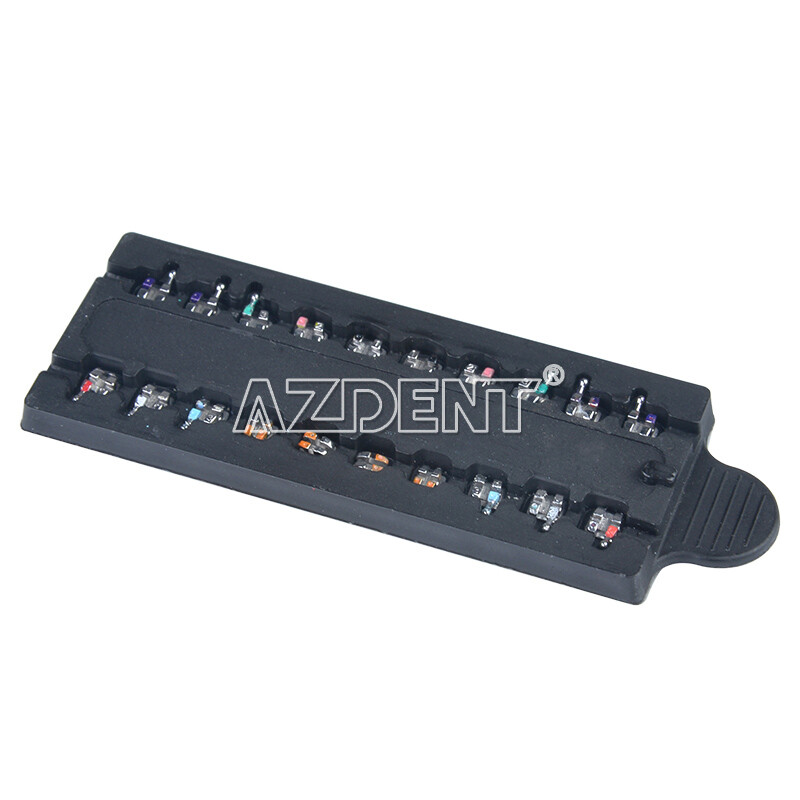 AZDENT ortodoncia brackets MIM Mini Roth/MBT 018/022 gancho 345 dental USA