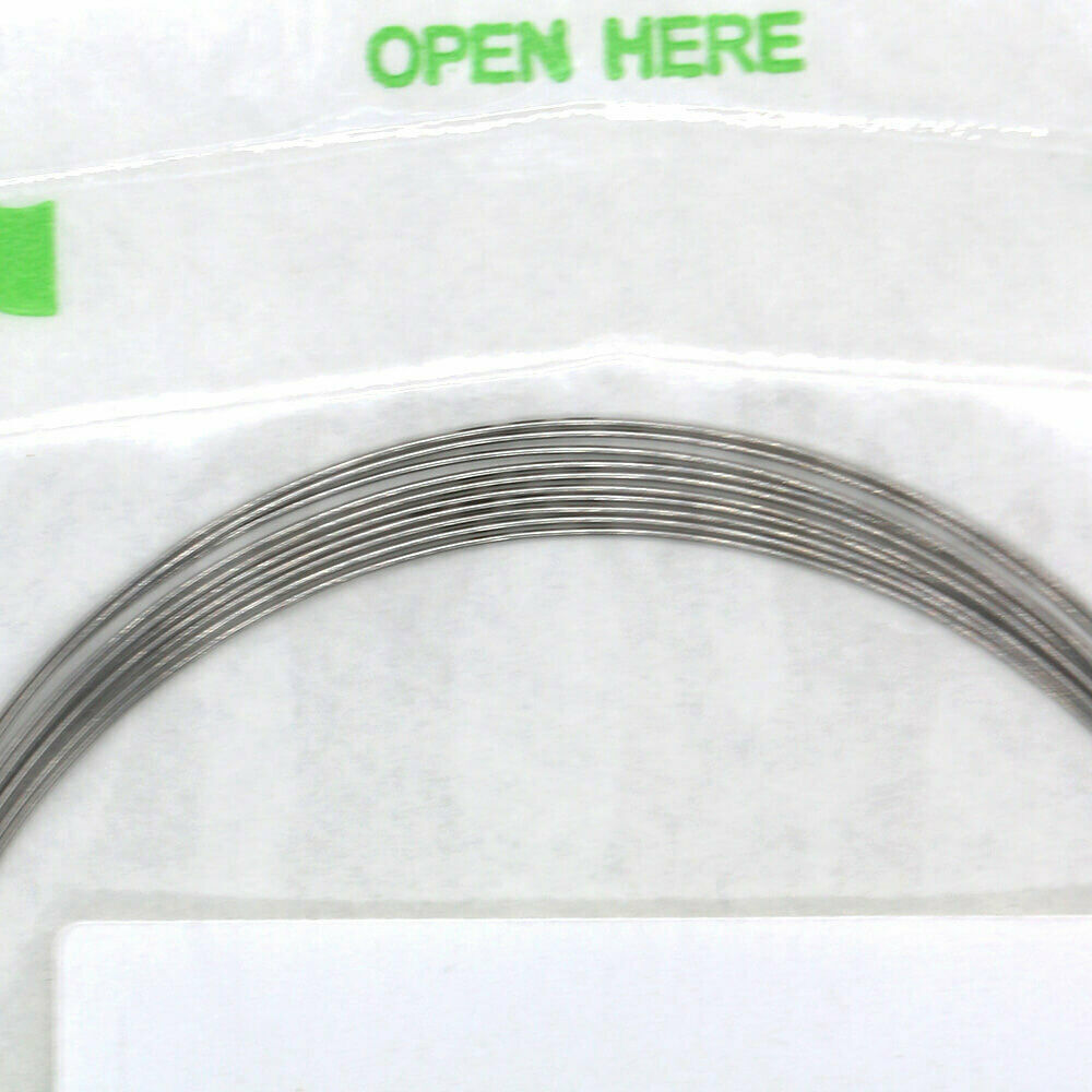 5-200 Packs Dental Orthodontic Stainless Steel Round Arch Wire Ovoid 012 Upper