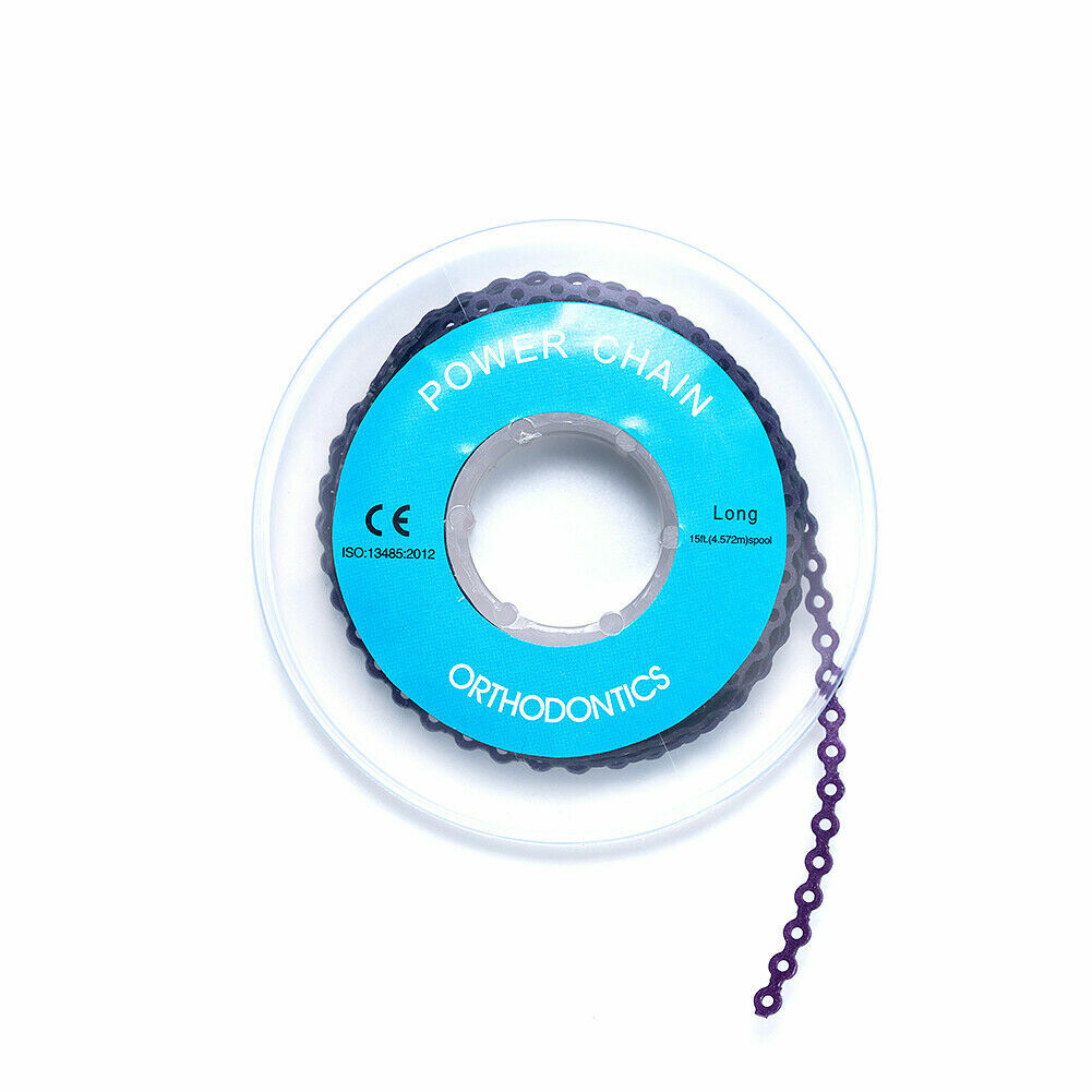 1Pcs Dental Ortho Power Chains Super Elastic Chains Closed/Short/Long for Braces