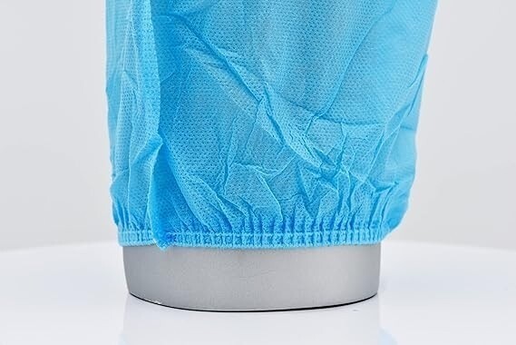 200 Pcs Disposable Protective Arm Sleeves Blue Non Woven Dust Proof Covers