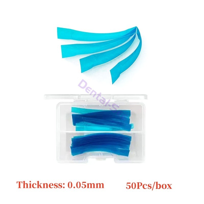 Dental Contoured Anterior Matrix Bands Teeth Restoration Strip Twin Matrices