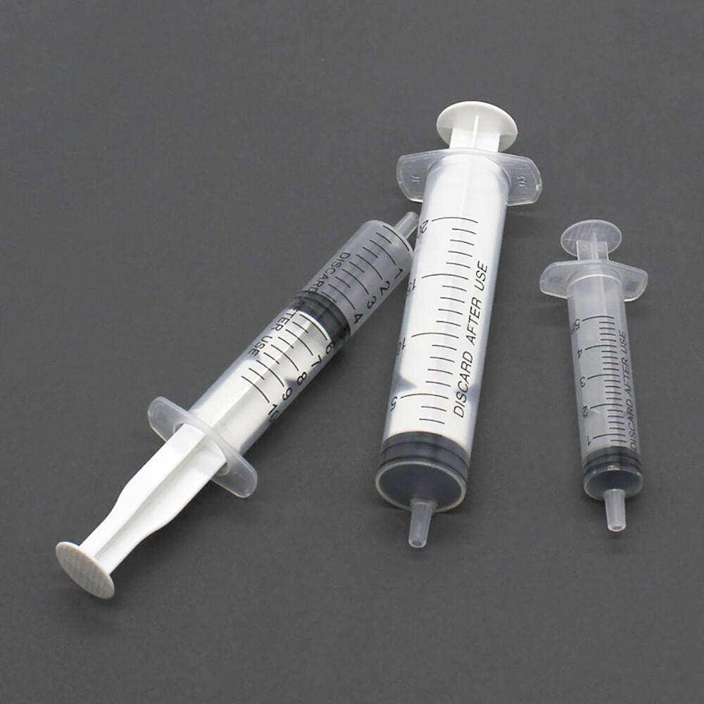Syringes 5ml 10ml 20ml 30ml 50ml Plastic for Thick Glue Ink Crafts Dispensing