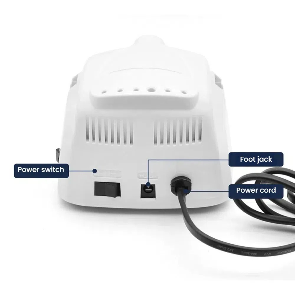 Dental Lab Electric Micromotor Grinding Machine 35000rpm Carving Polisher 2.35mm