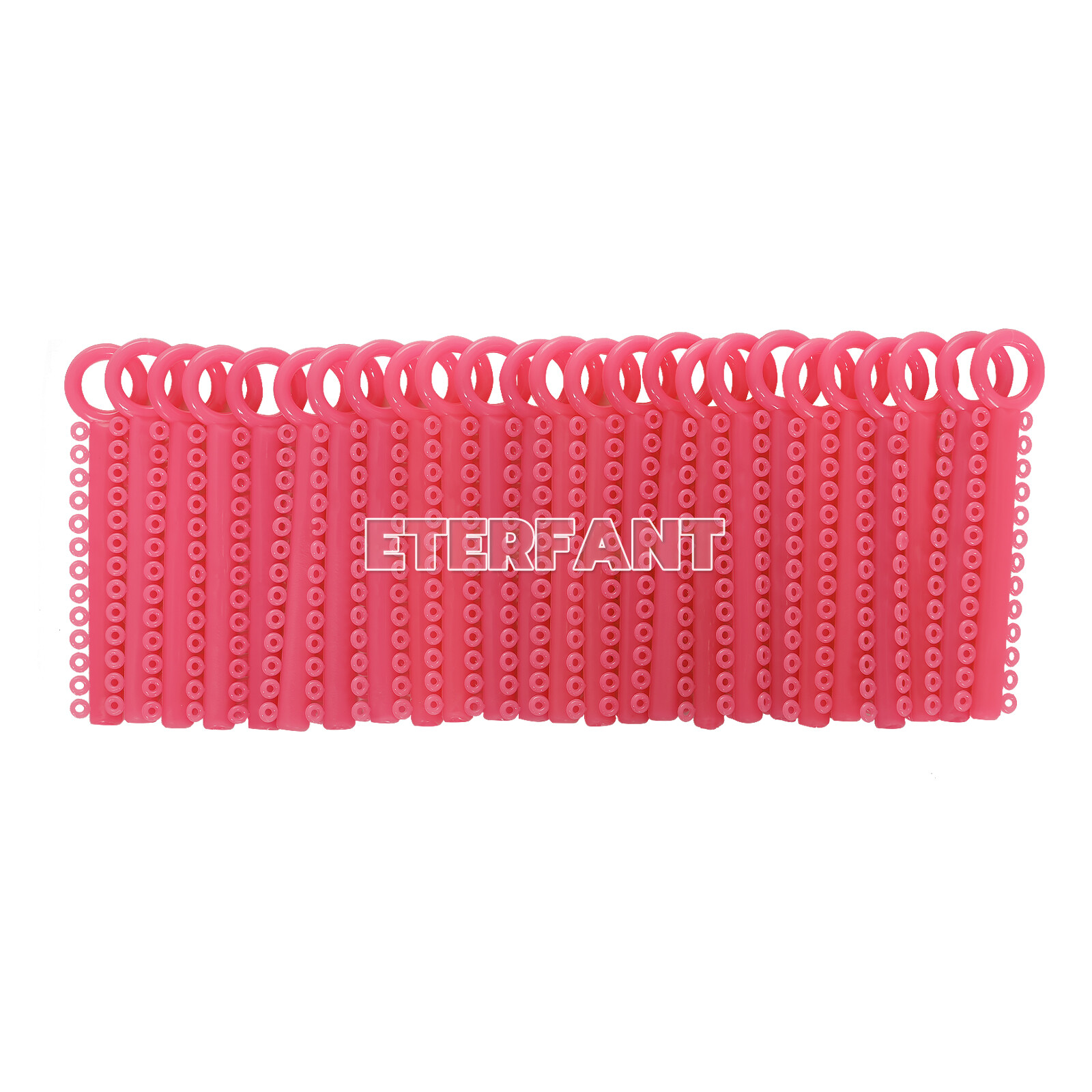 1040PCs ETERFANT Dental Orthodontic Ligature Ties Elastic Rubber Bands Brackets