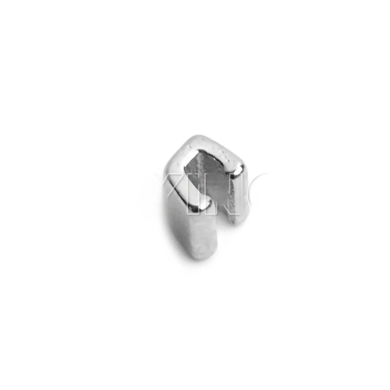 10 Pcs/Bag Crimpable Hook Dental Orthodontic Stainless Steel Split Sliding Stops