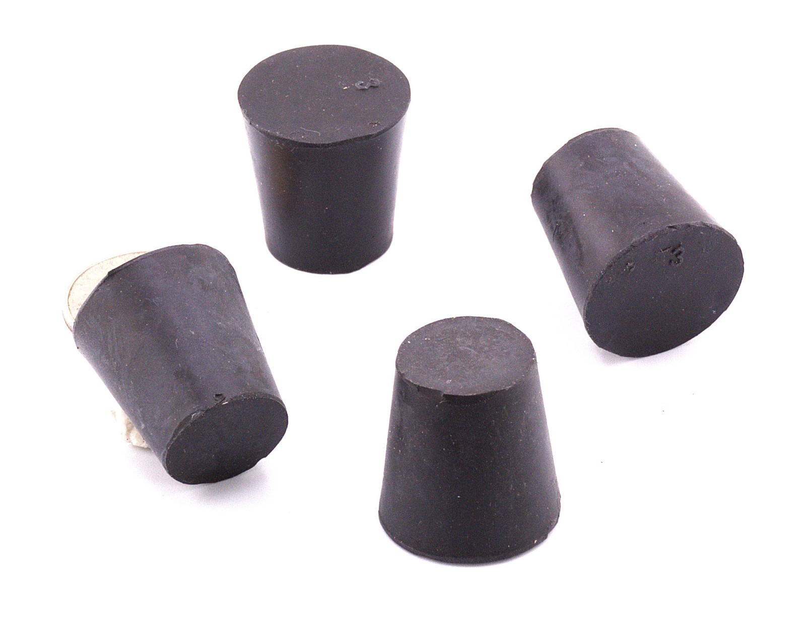 7/8″ Solid Rubber Stoppers Tapered Plug Bung Cork Fits 7/8″ ID