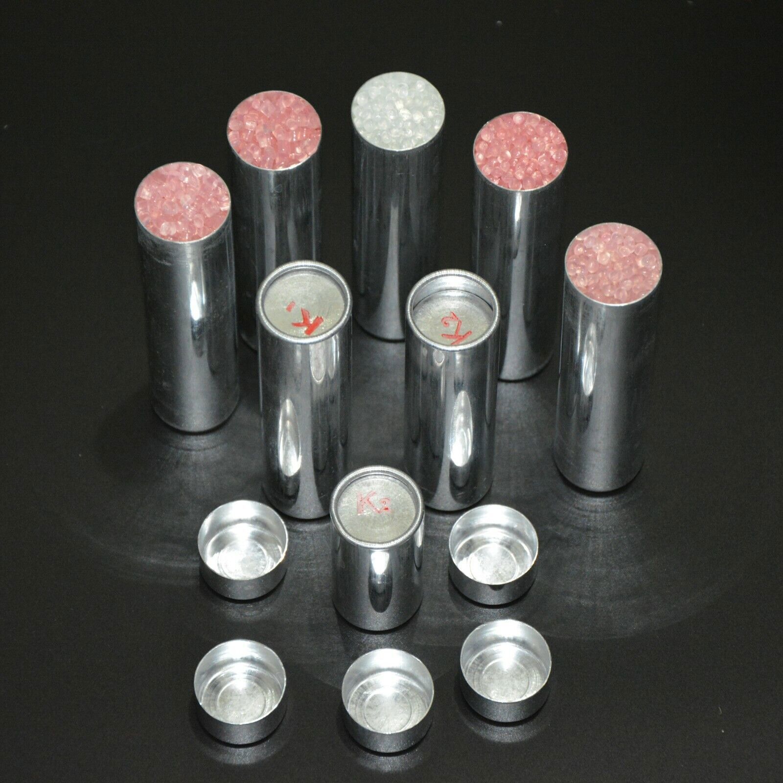 10Pcs/Lot OD25.5mm Dental Lab Materials Denture Flexible Acrylic Cartridge