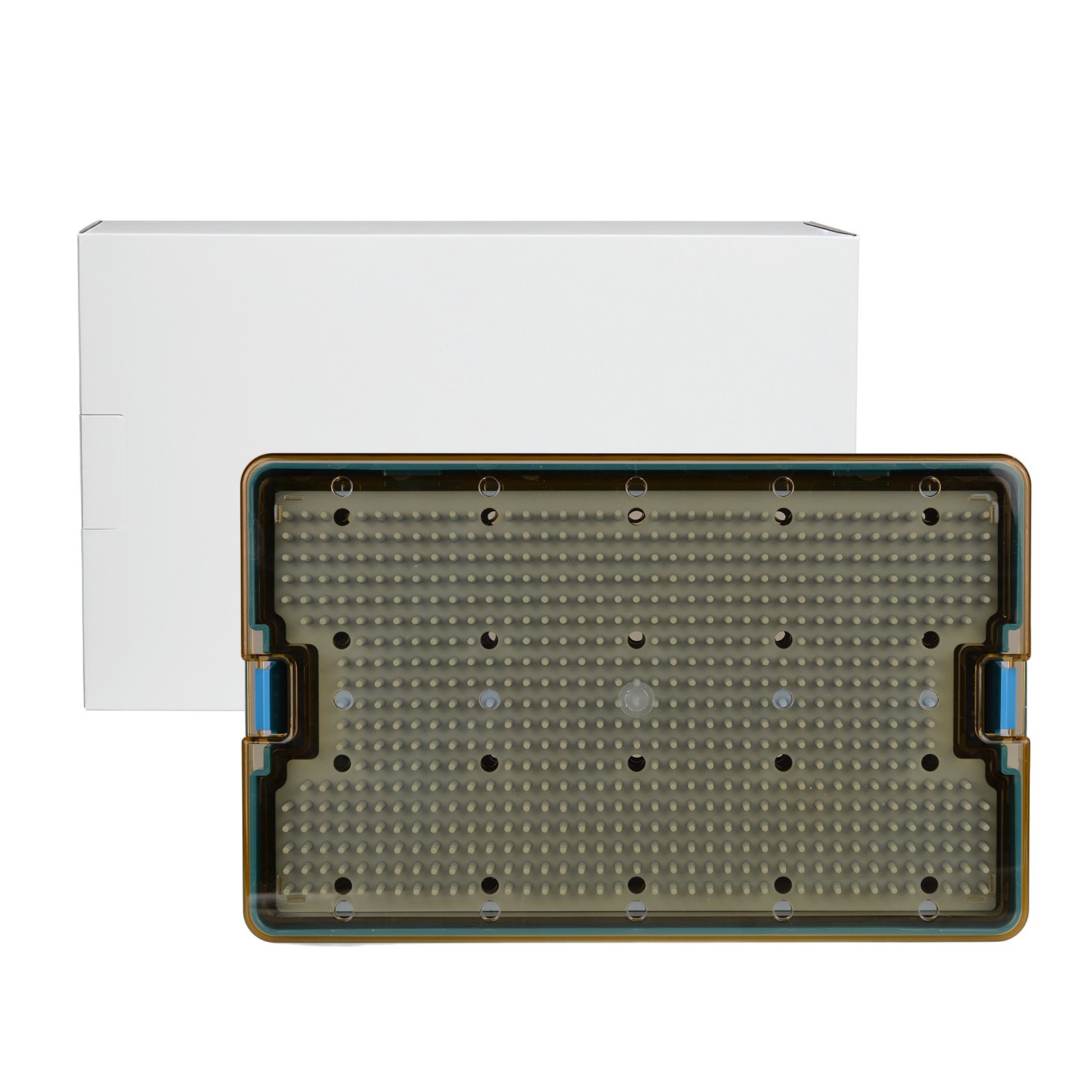 Double-layer Large Autoclavable Sterilization Case Tray Disinfection Box USSTOCK