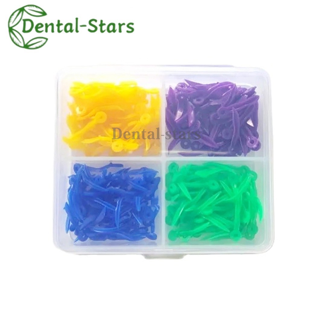 Dental Tooth Gap Wedges with End Circular Hole Diastema Wedge Fits Palodent V3