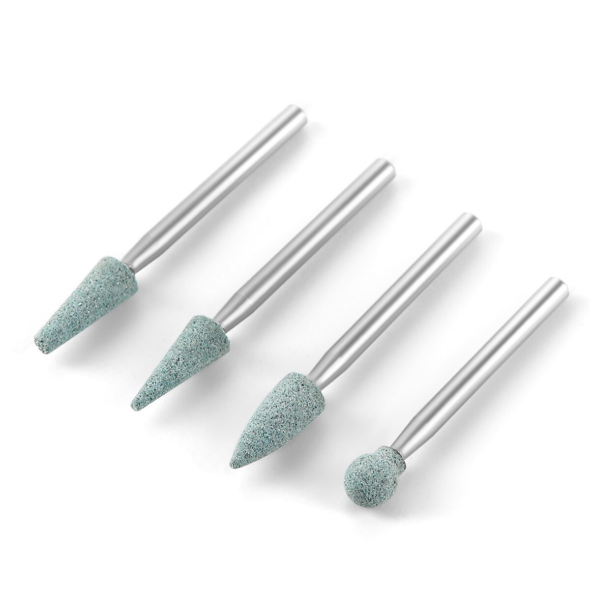 12pcs Dental High Speed Green Stone Polishing Burs Coarse Grit FG Abrasion Burs
