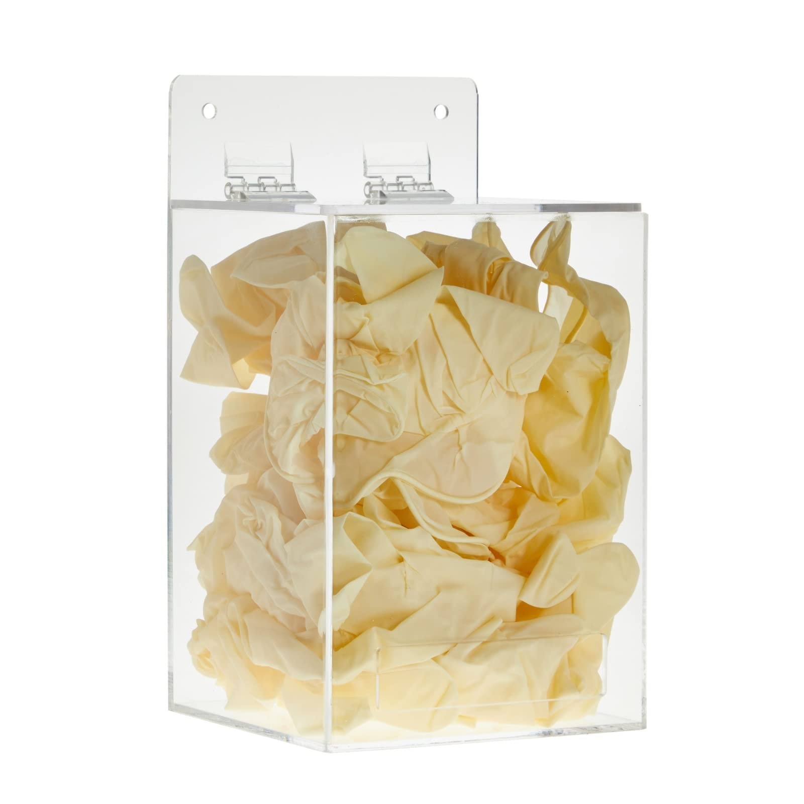 Okuna Outpost Wall Mount Glove Dispenser – 5 x 4.5 x 8.5 In, Clear