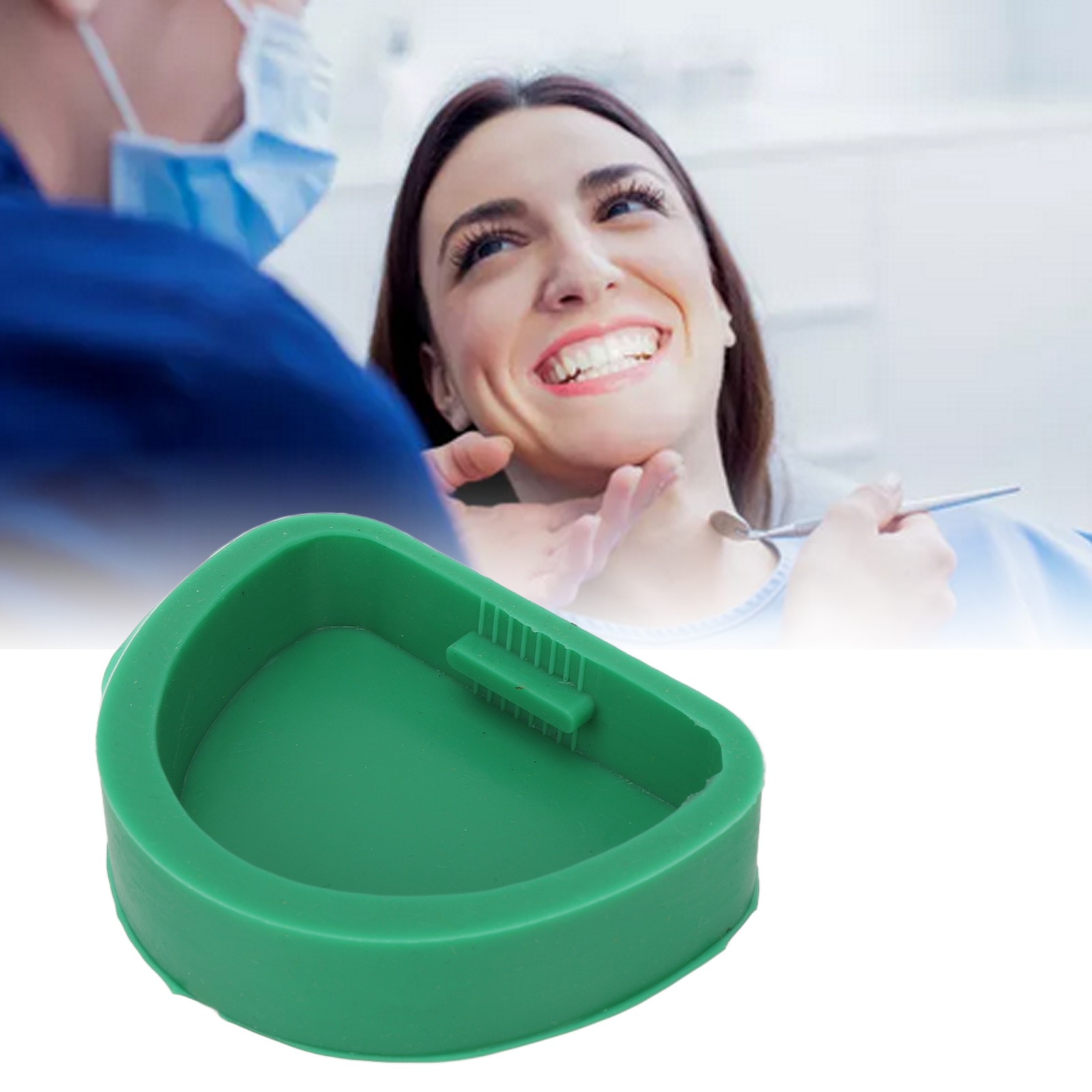Dental Lab Model Base Slotted Type Silicone Dental Plaster Molds For Dental BEA