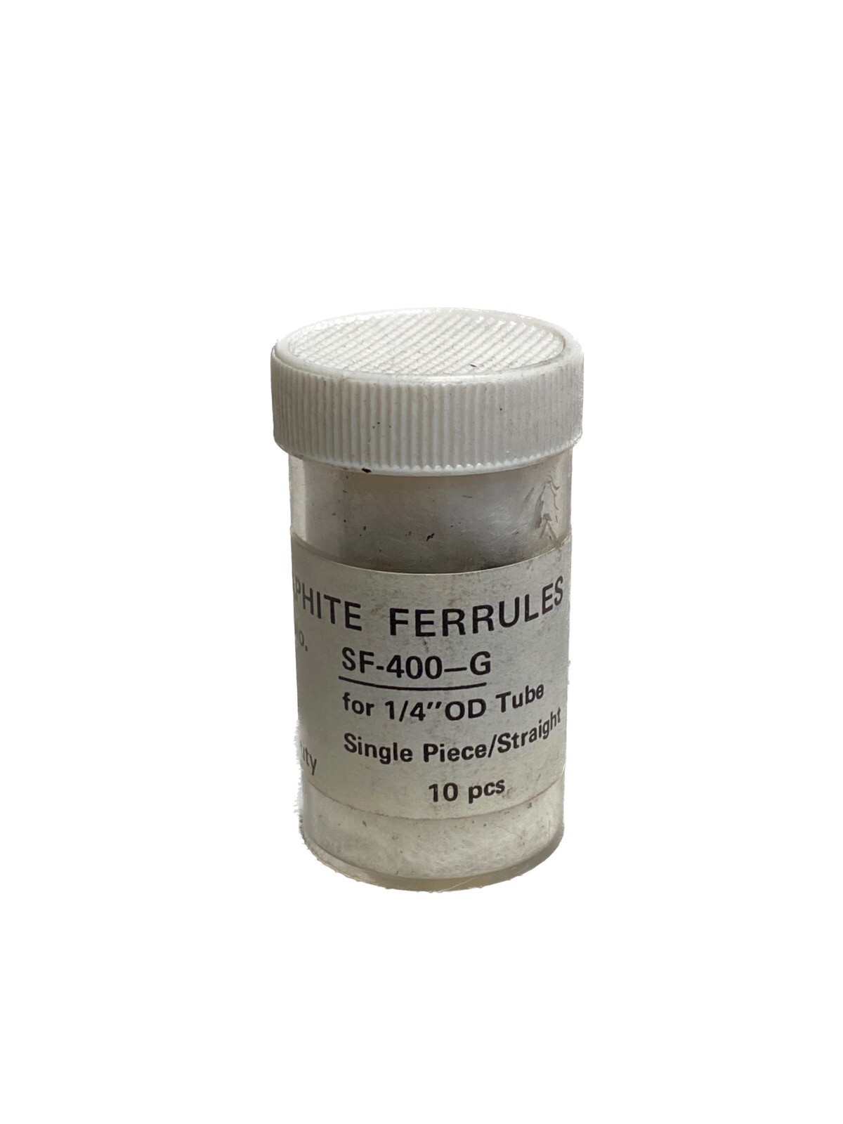 (10/Pack) GC Column Graphite Ferrules SF-400-G for 1/4” OD Tube