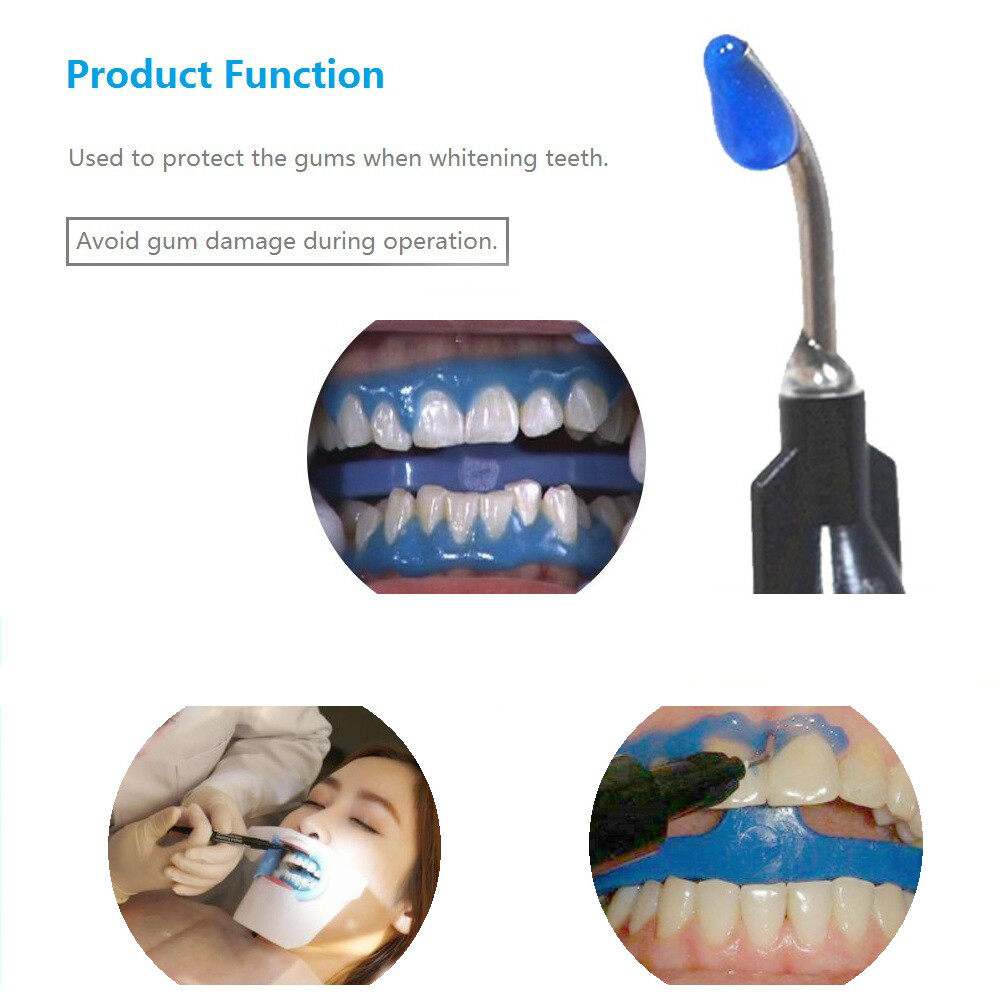 10Pcs Dental Teeth Whitening Gingival Gel Barrier 3ml Gum Protector Syringe