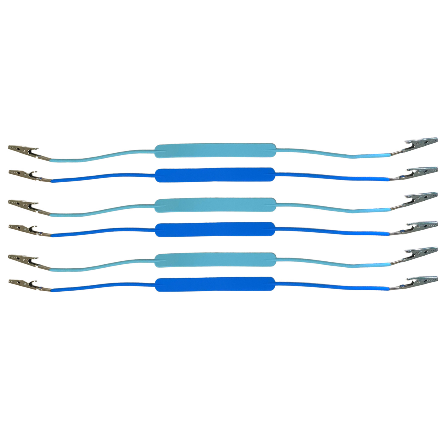 6 PCS Dental Bib Holder Patient Napkin Clips Autoclavable Silicon