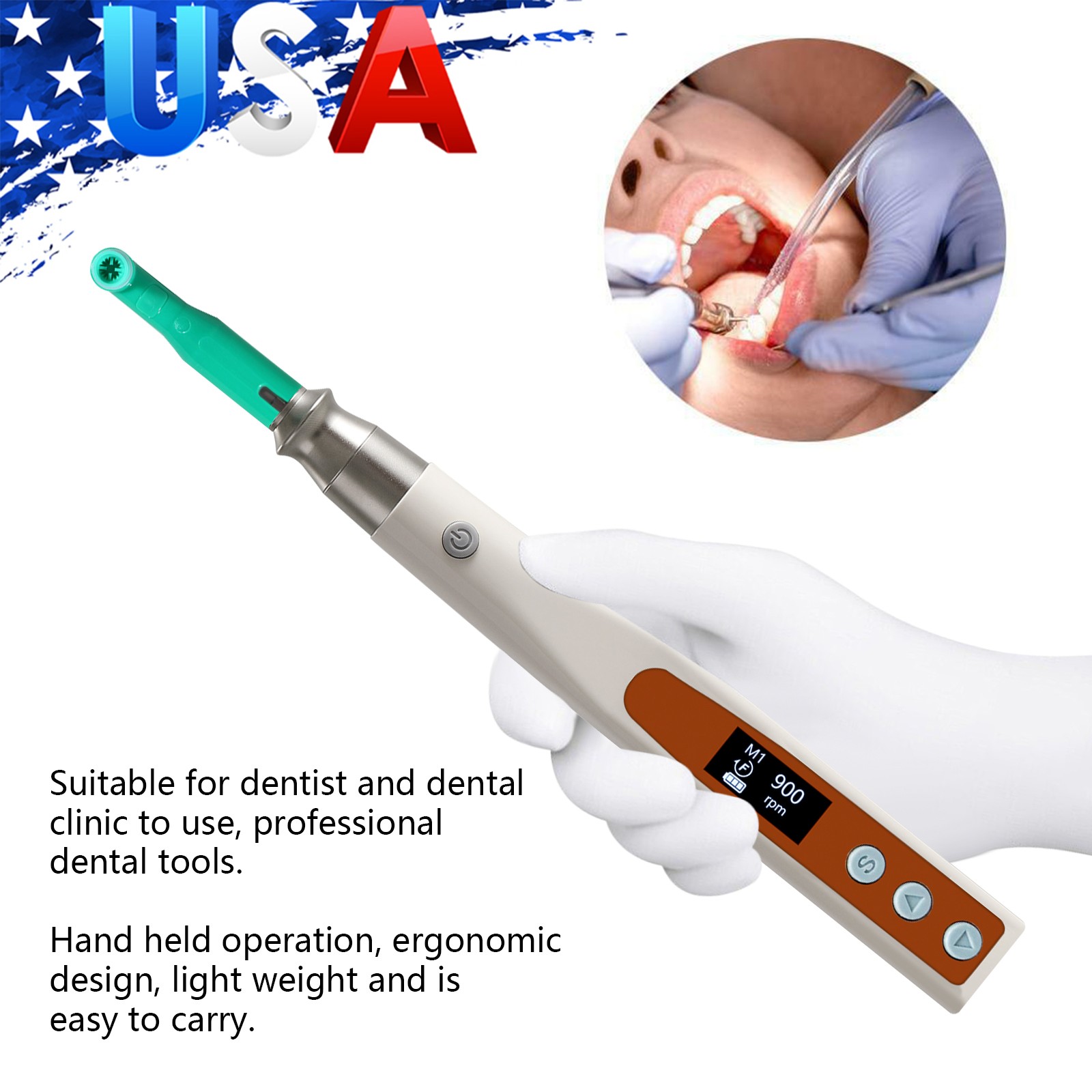 Dental Air Flow Hygiene Teeth Polishing Prophy Jet Polisher Fit Kavo Multiflex