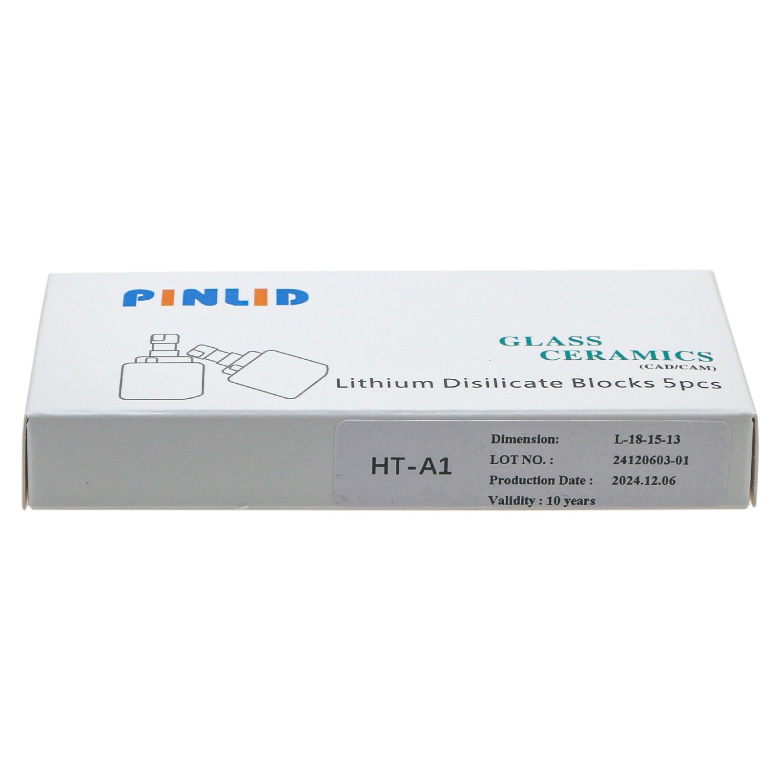 A1 A2 A3 C14 Dental Glass Ceramic Lithium Dislicate Blocks Cerec Emax CAD CAM