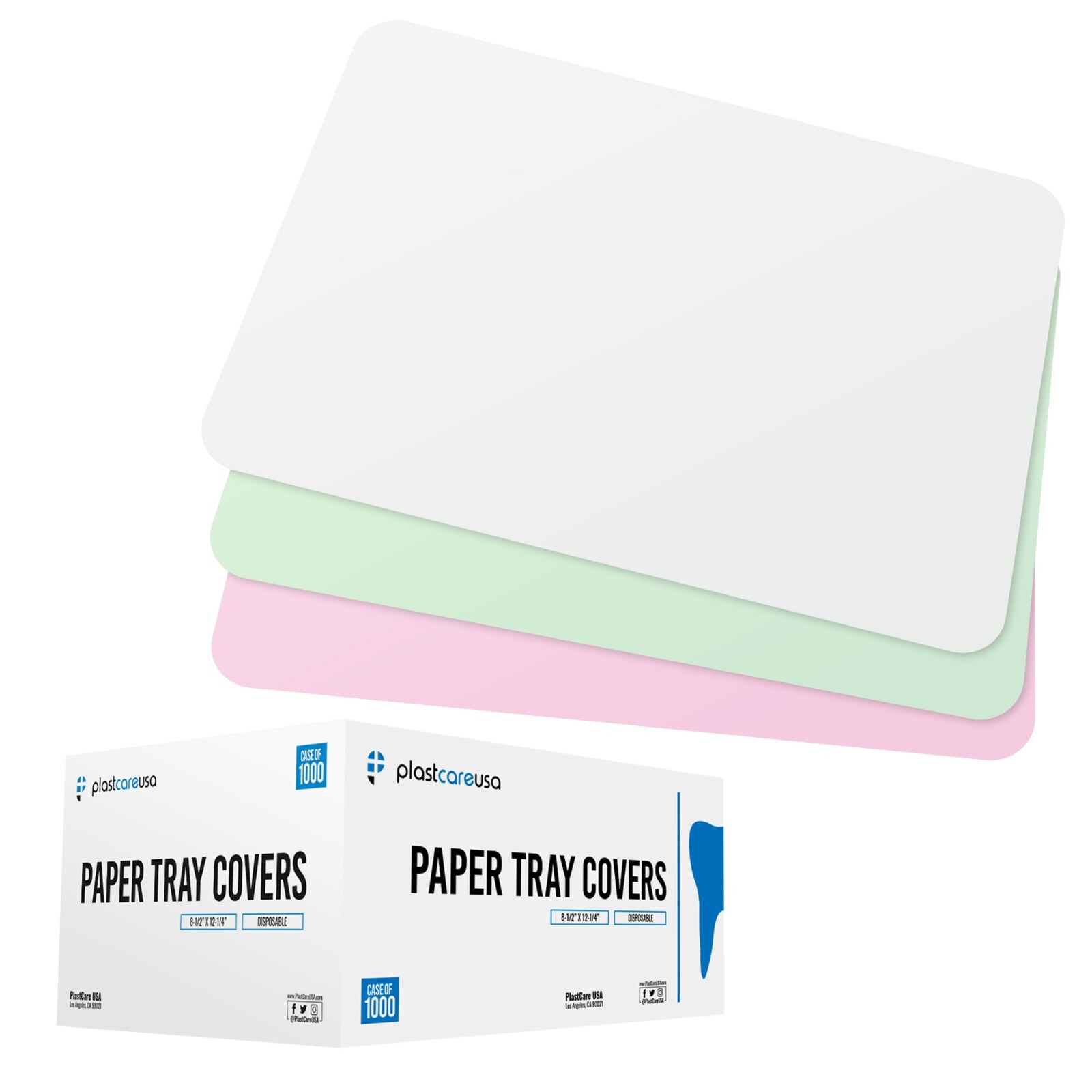 Paper Dental Tray Covers for Size “B” Trays 8.25 “x 12.25”, Tattoo Medical