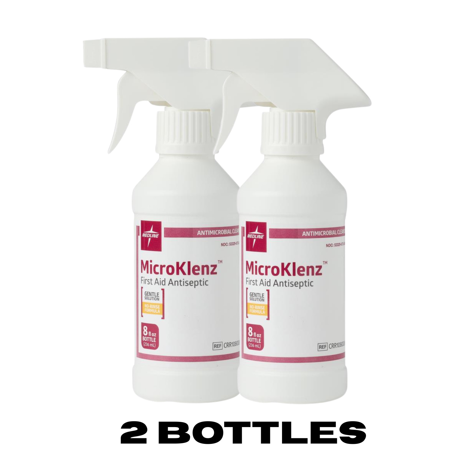 MicroKlenz First Aid Antiseptic Antimicrobial Wound Cleaner 8 Fl oz Spray Bottle