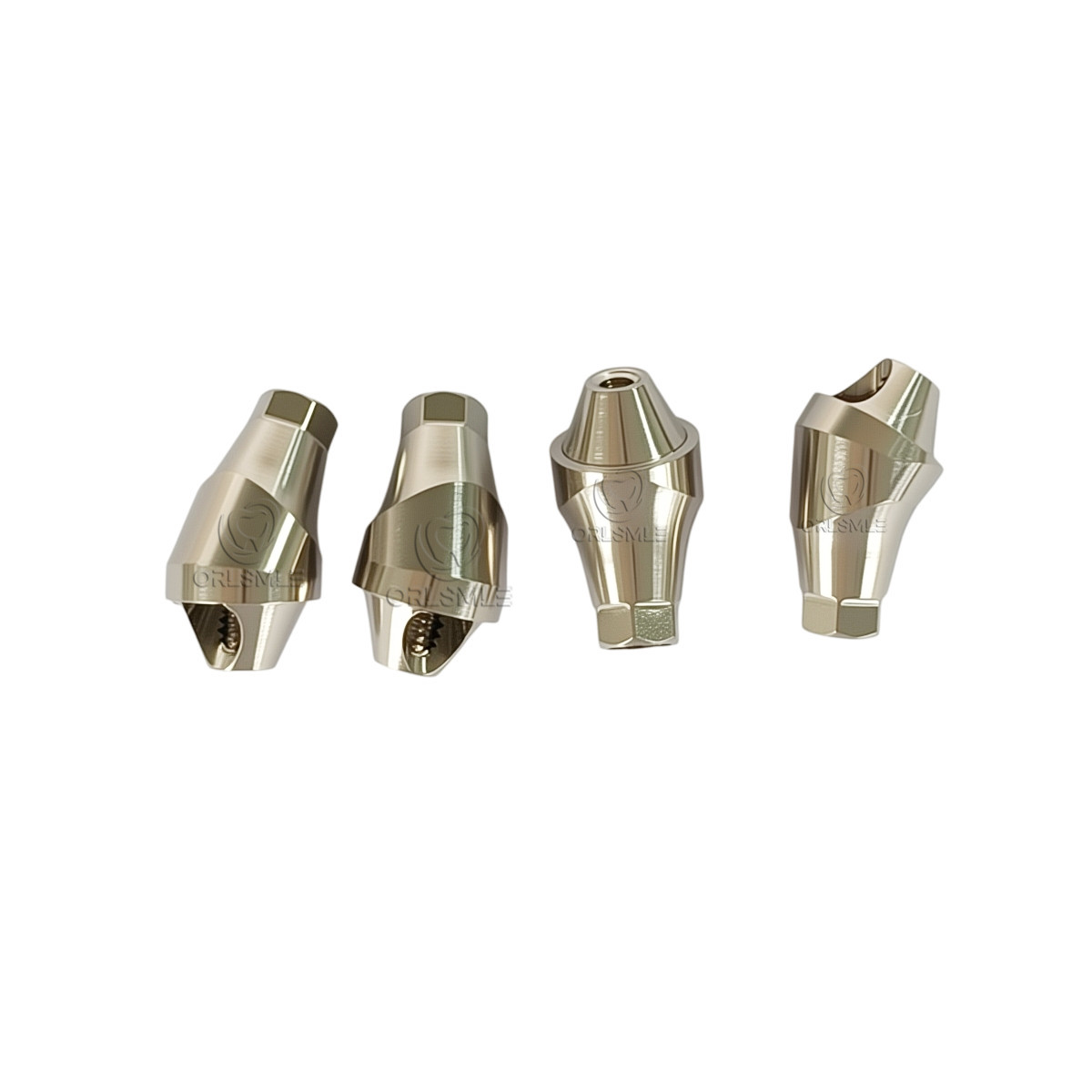 5 pcs Multi unit Angled abutment MUA 17/30/45 degree fit to Hiossen Osstem M/R