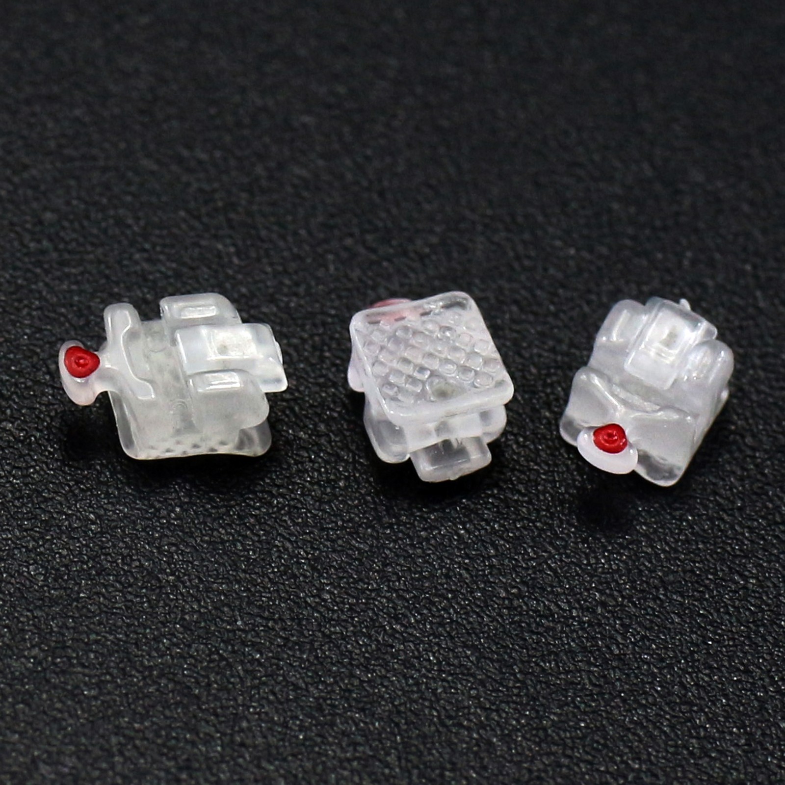 Dental Orthodontic Brackets Self Ligating Ceramic Braces Roth MBT Empower Clear