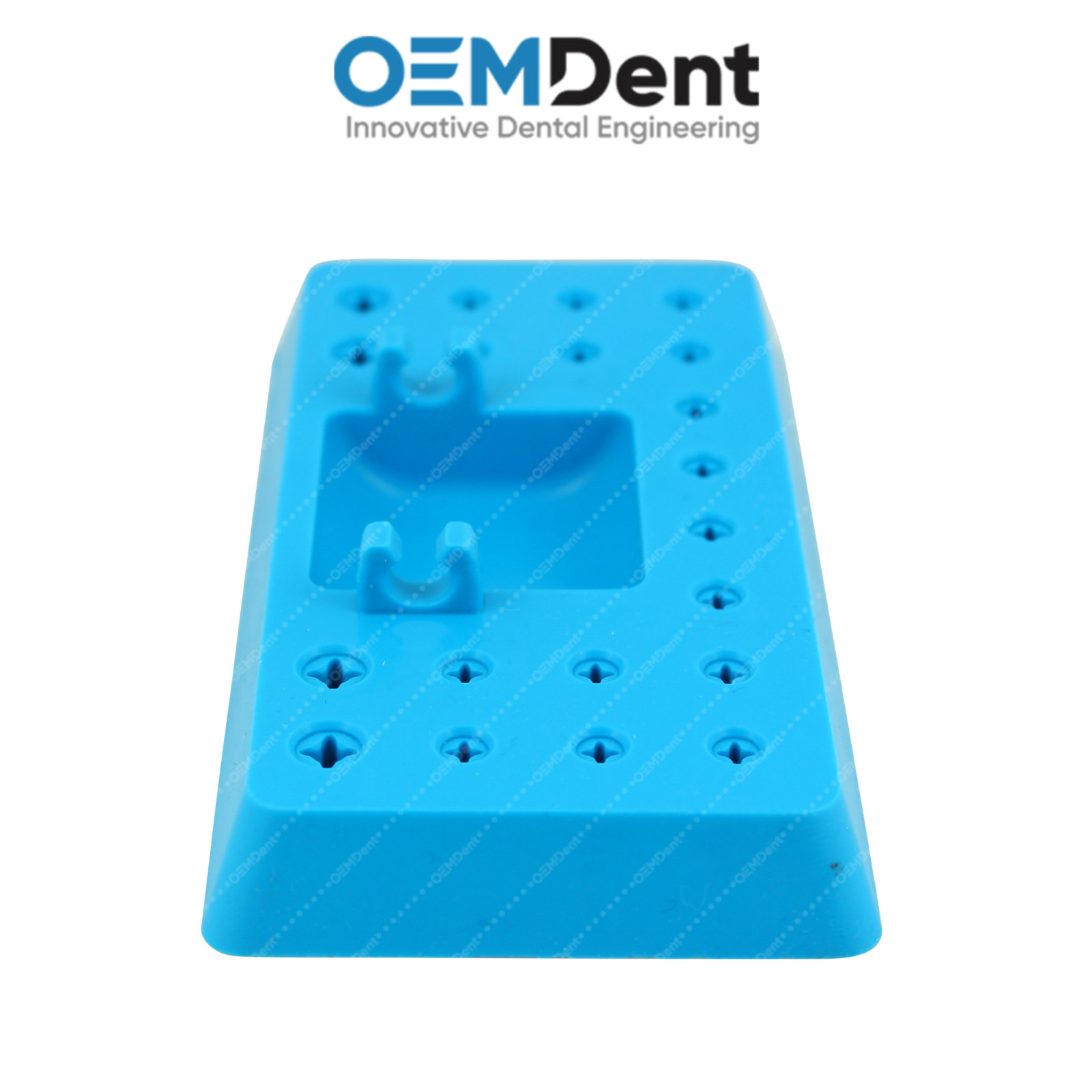 Silicone Tray For Dental Instruments 70x130mm All Types Of Burs Compatible