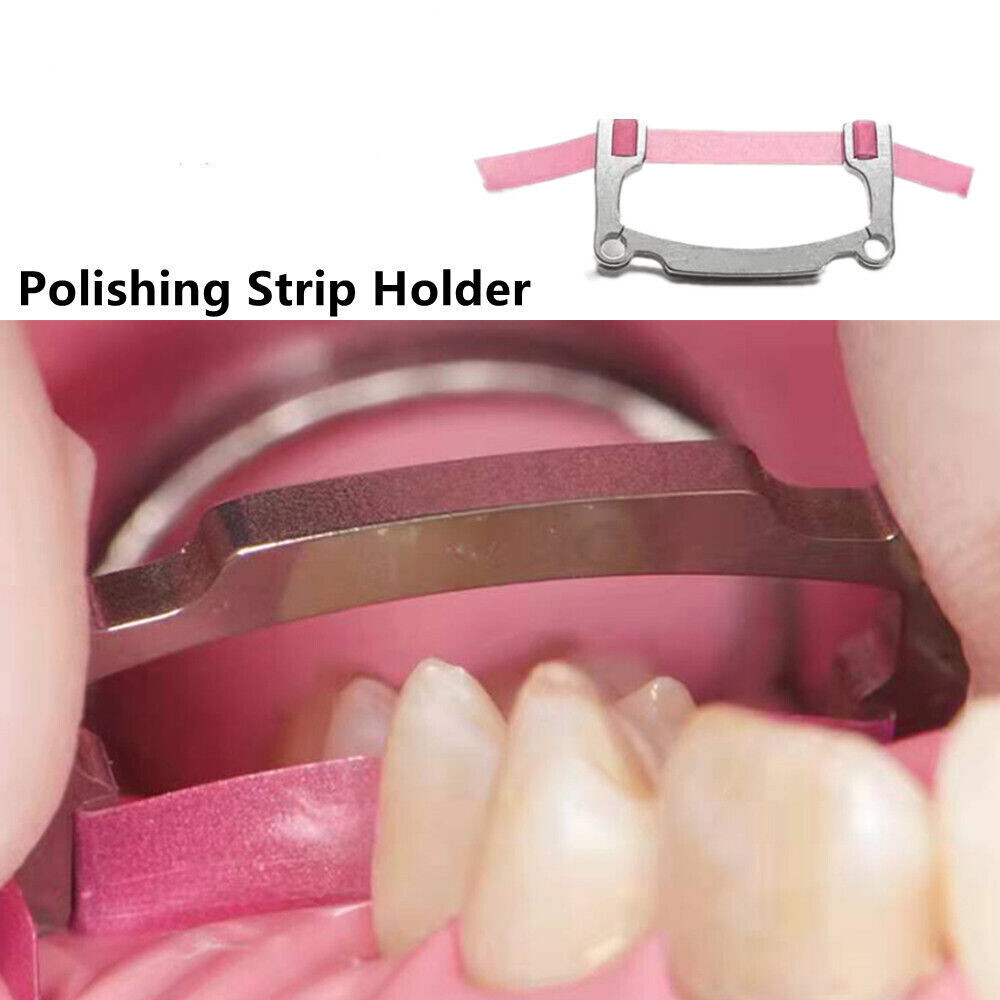Dental Interproximal Sanding Finishing Paper Resin Polishing Strip Coarse/Fine