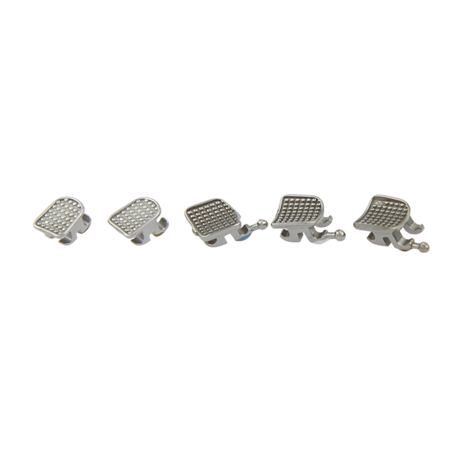 Dental Orthodontic Brackets Braces MIM Metal Mini Roth MBT 018 022 345 Hooks