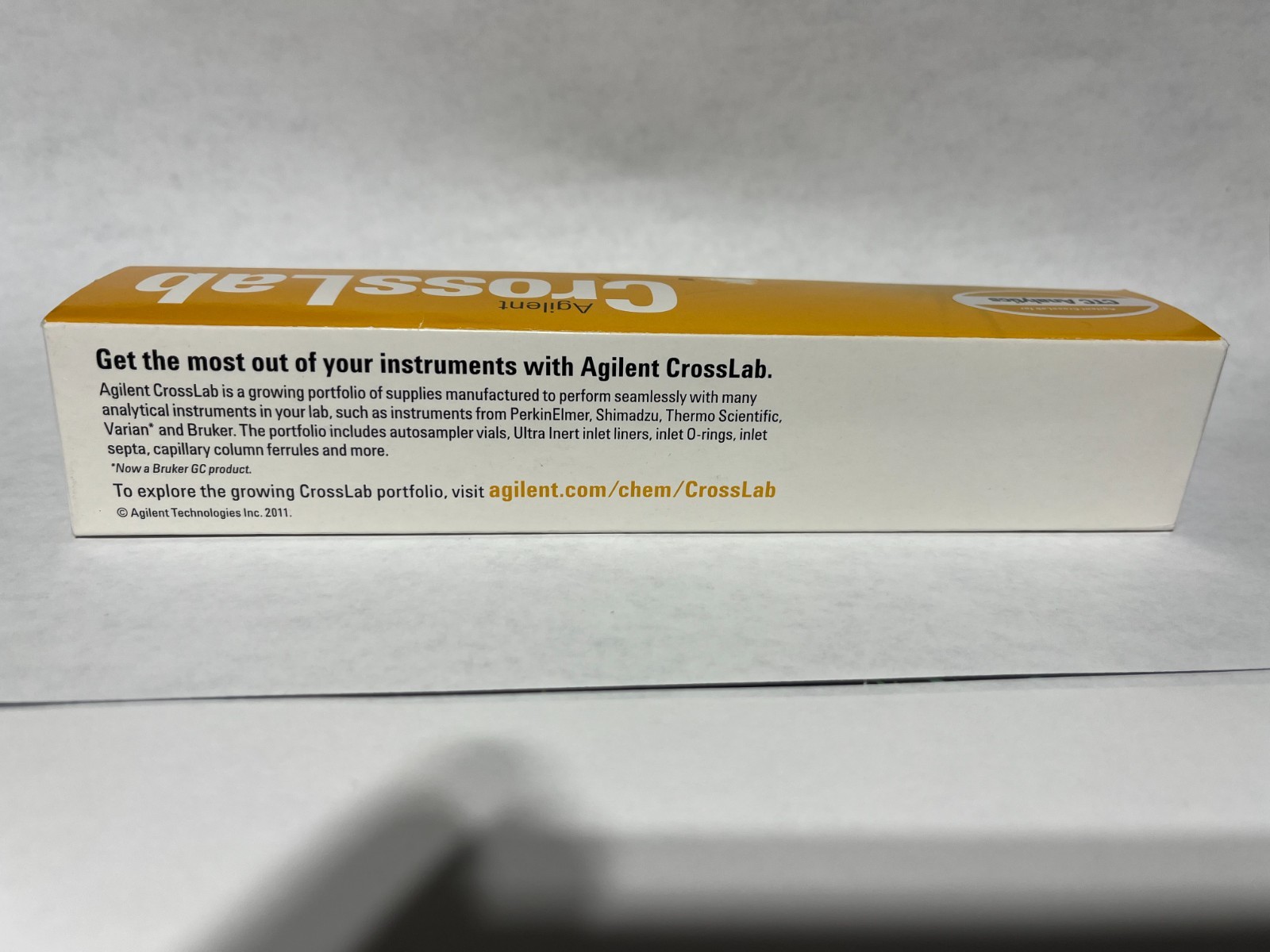Agilent 2.5 mL Autosampler Syringe 8010-0265 PTFE PAL3 23 G 65 mm Lot 1