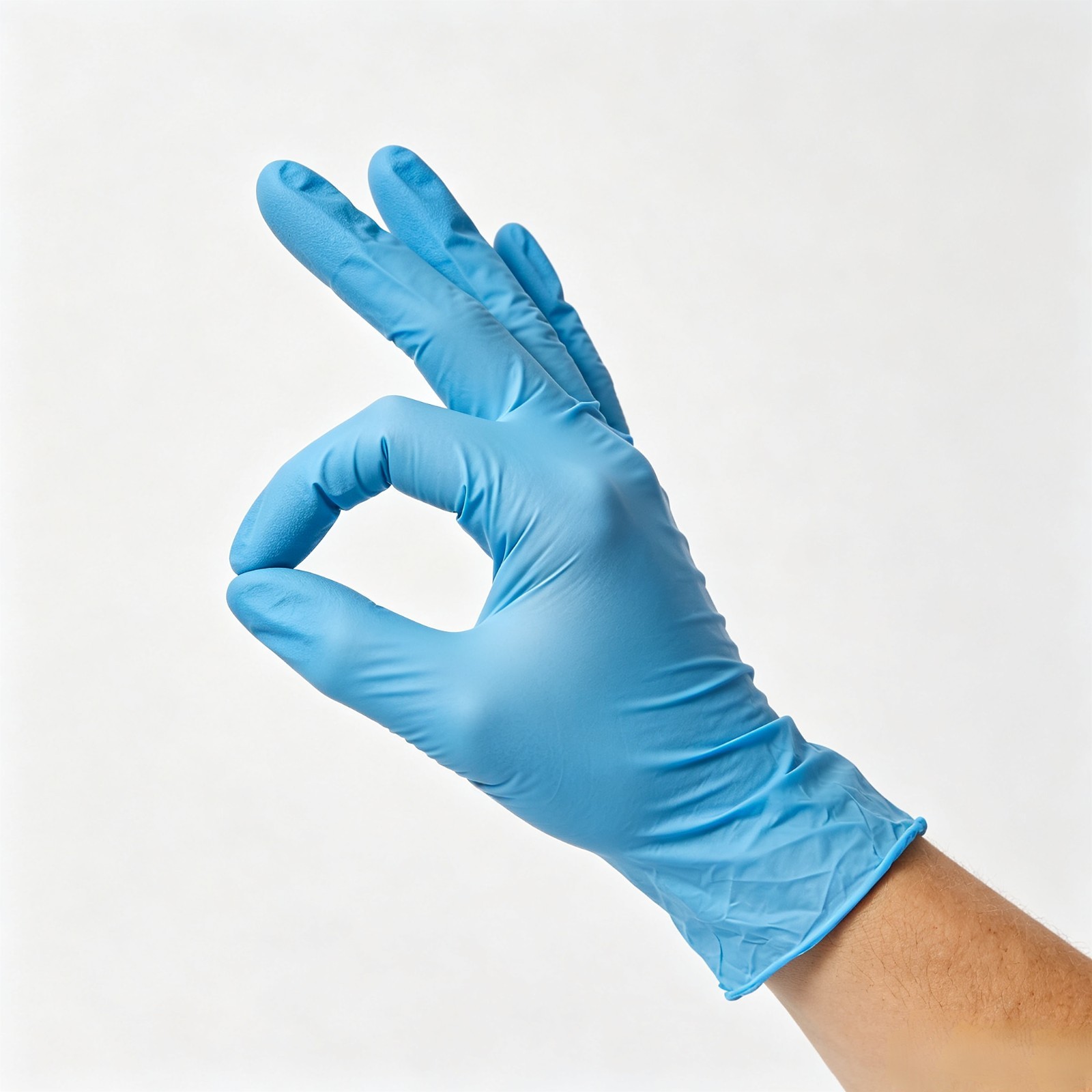 Blue 5 Mil Nitrile Disposable Exam Gloves Powder-Free Latex-Free Heavy Duty