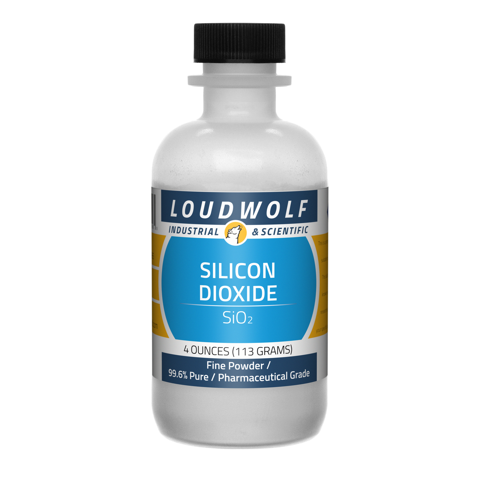 Silicon Dioxide, 4oz, Pharmaceutical Grade, Sturdy Bottle, SHIPS SAME DAY