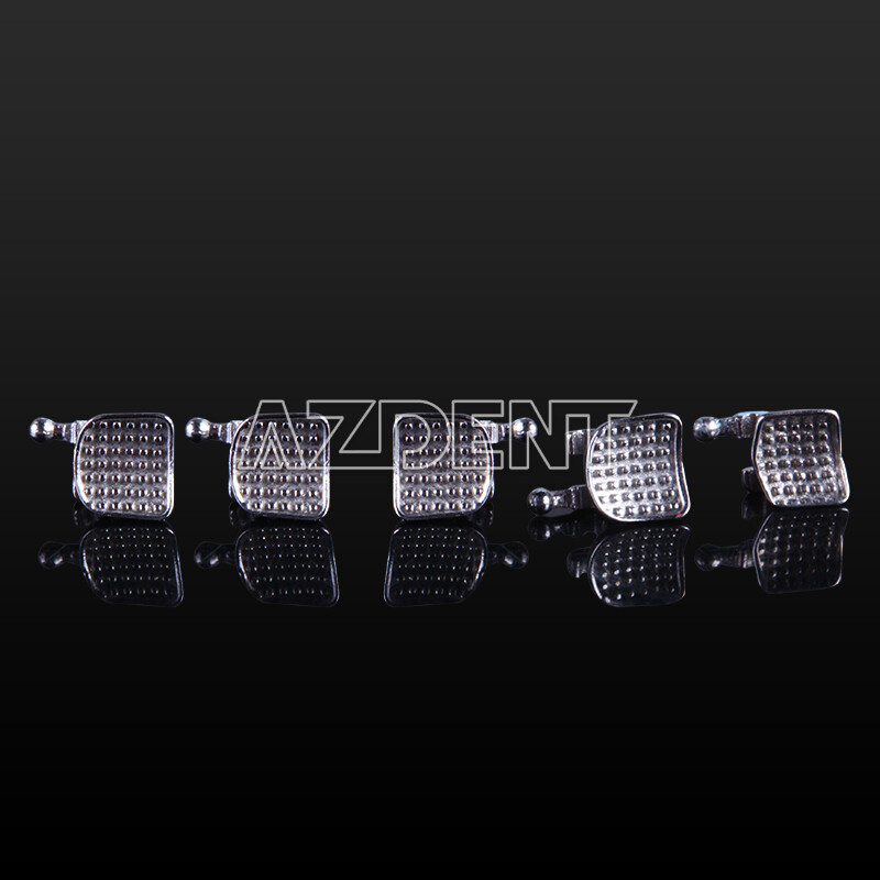 Dental Orthodontic Monoblock MIM Brackets Braces Mini Roth/ MBT 018/ 022 Hook345