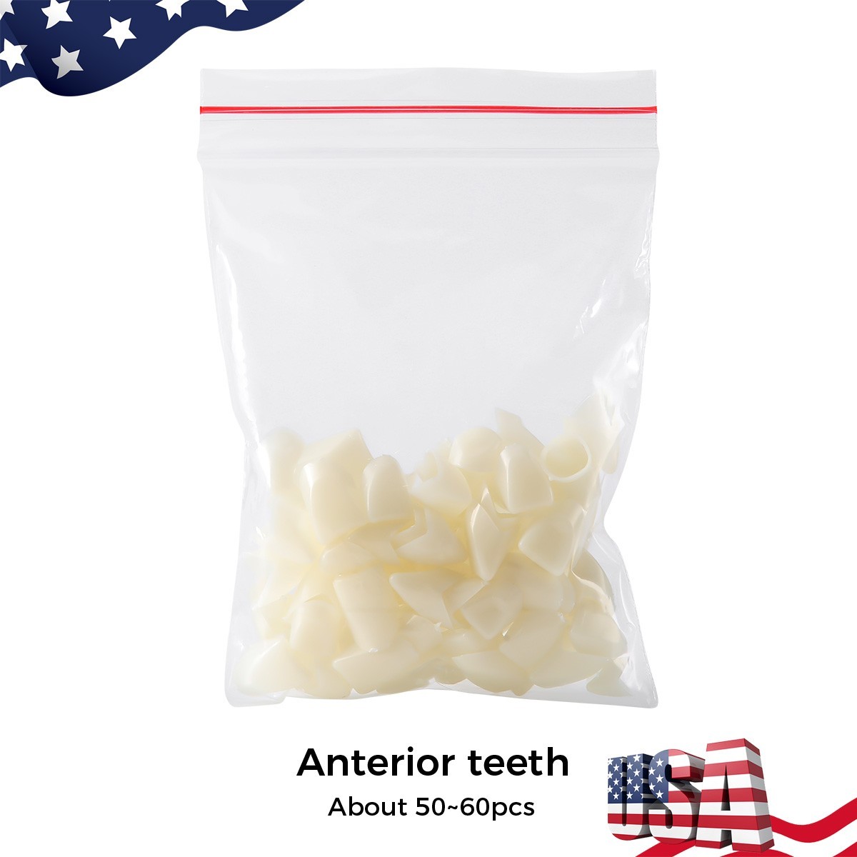 Resin Teeth Dental Temporary Crown Anterior Posterior teeth natural color