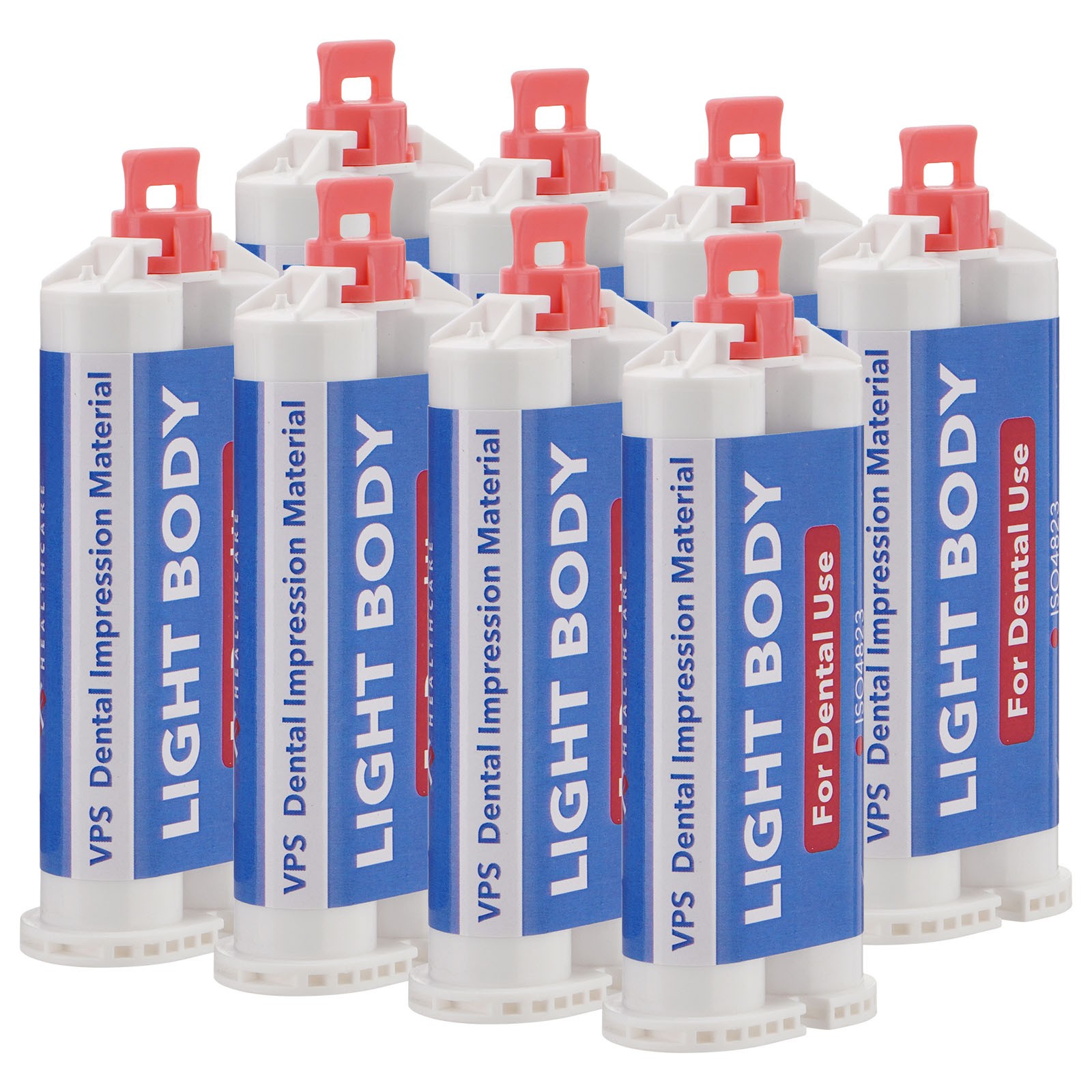 24x Dental Light Body Fast Rapid Set Impression Material 50mL Cartridges VPS PVS