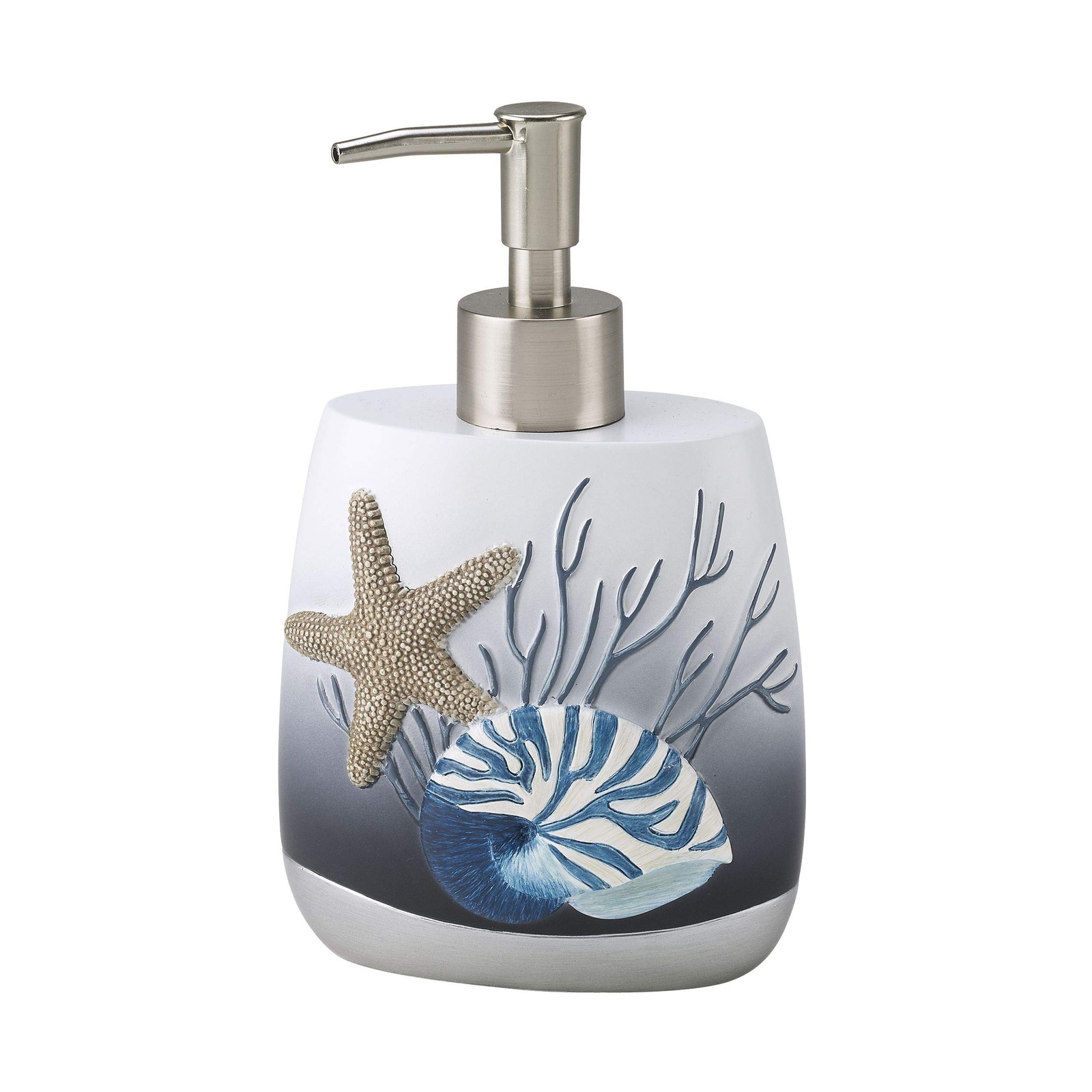 Avanti Linens Bathroom Accessory Resin Countertop Accessories Oceanscape