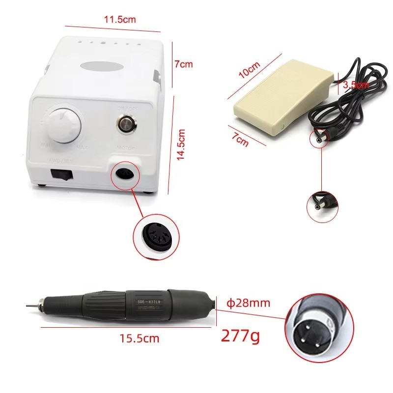M4 Electric Dental Engraving Machine Brushed Polishing for Jade Metal Dentures