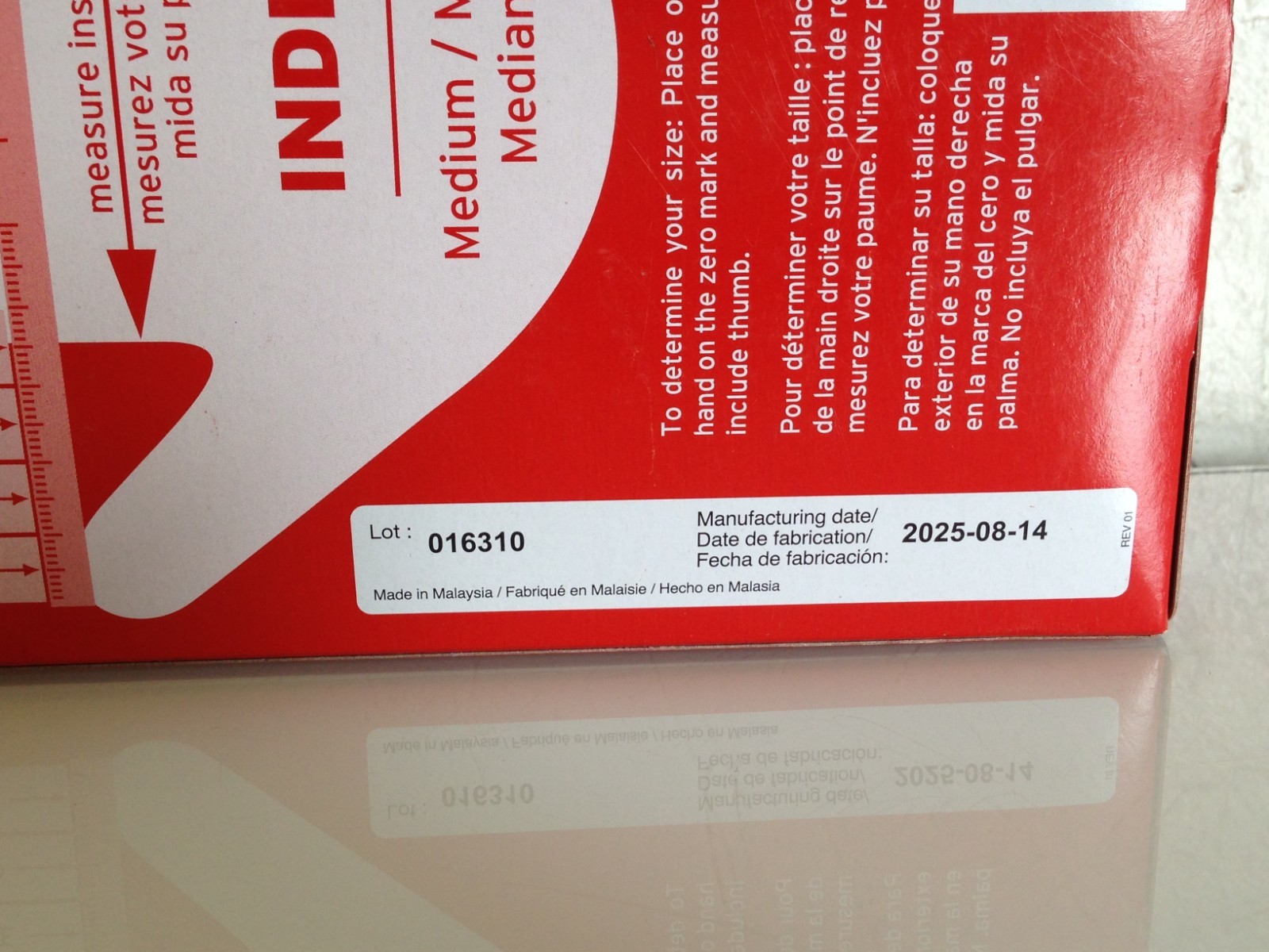 Medicom Vulcan Nitrile Gloves Indigo Size Medium 150 Count General Purpose