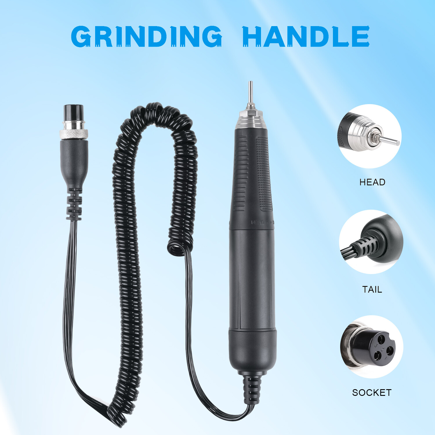50K RPM Dental Electric Micromotor Carbon Brushless Polishing Handpiece SDH-550
