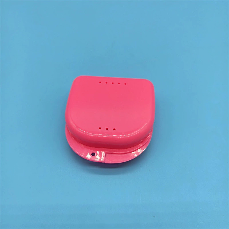 Dental Orthodontic Retainer Denture Storage Case Box Mouthguard Container Colors