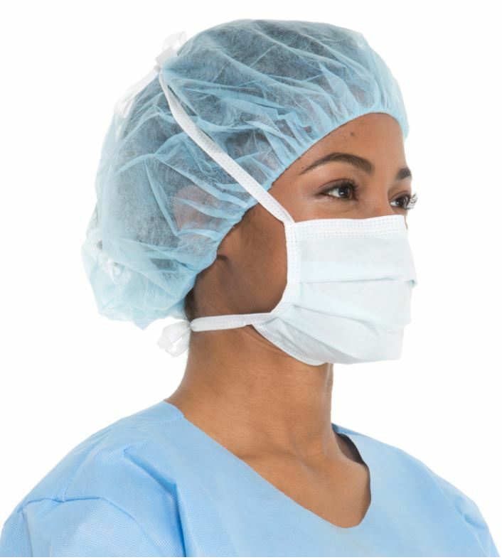 *50-Pieces* Halyard The Lite One Surgical Face Mask White 62367