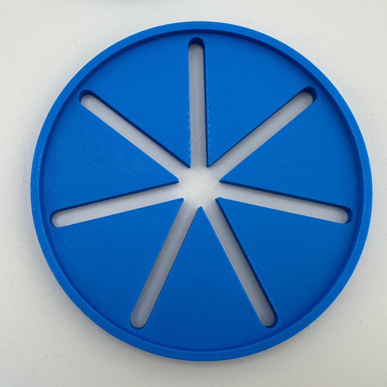 90mm Petri Dish Segmentation Guides Set (8) | 2–10 Divisions Colony Counting