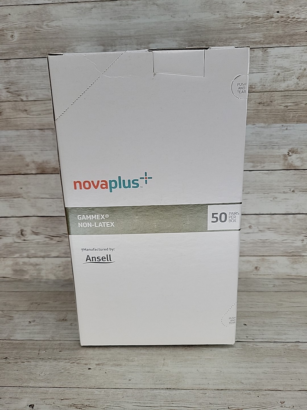 Gammex NovaPlus Non-Latex Surgical Gloves *1 Box 50 Pair* Size: 5.5 *See Date*