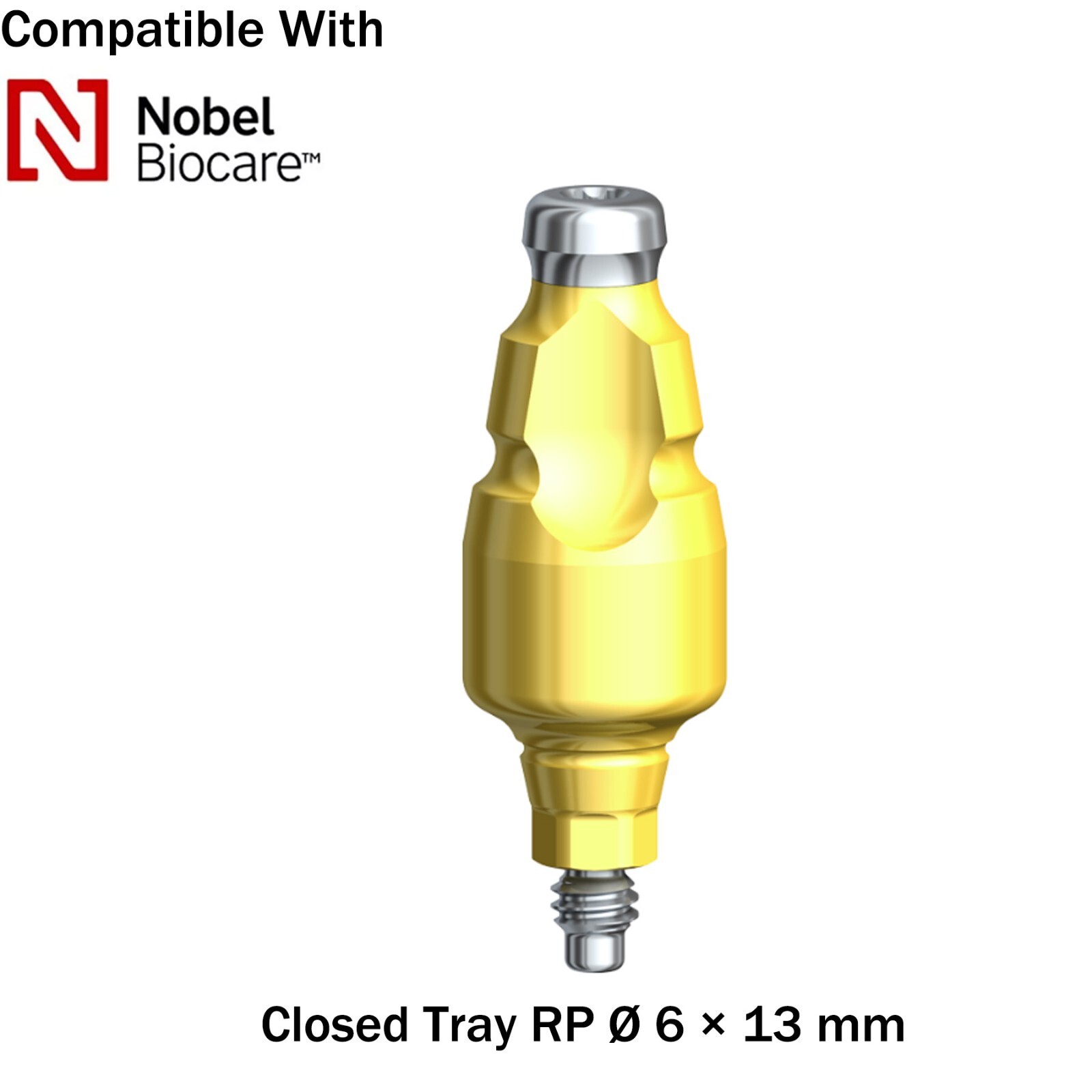 Dental Impression Transfer Coping Open Closed Tray Analog NP RP fit Nobel Active