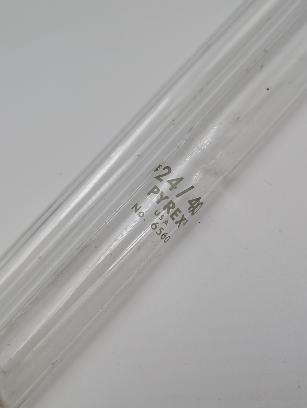Vintage 24/40 Glass 21″ Distillation Condenser Mixed Lot