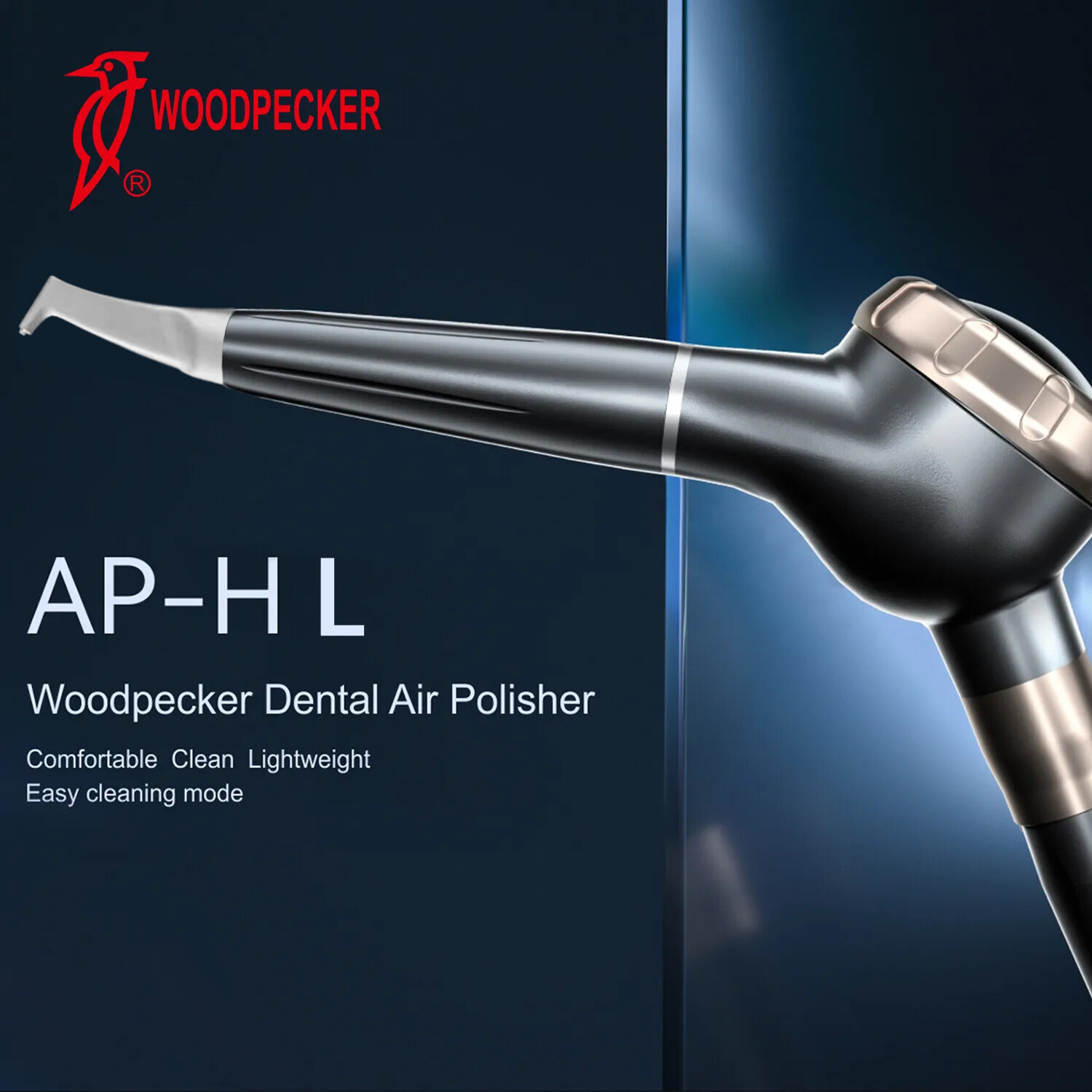 Woodpecker AP-H L Dental Air Flow Teeth Polisher Sup Handpiece Hygiene Prophy