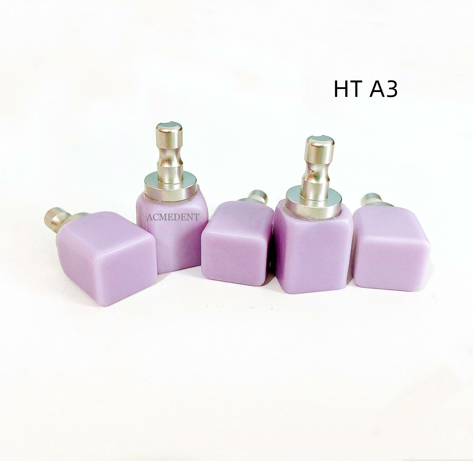 5Pcs/Box Dental Ceramic Lithium Dislicate Blocks Sirona Cerec CAD HT BL A1/2/3