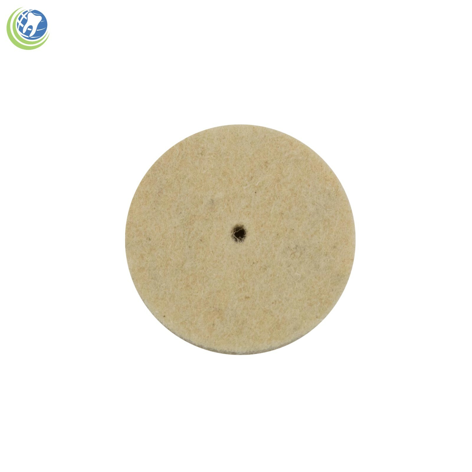 100 X HARD WOOL FELT POLISHING FINISHING BUFFING WHEEL DISCS DENTAL LAB ROTARY