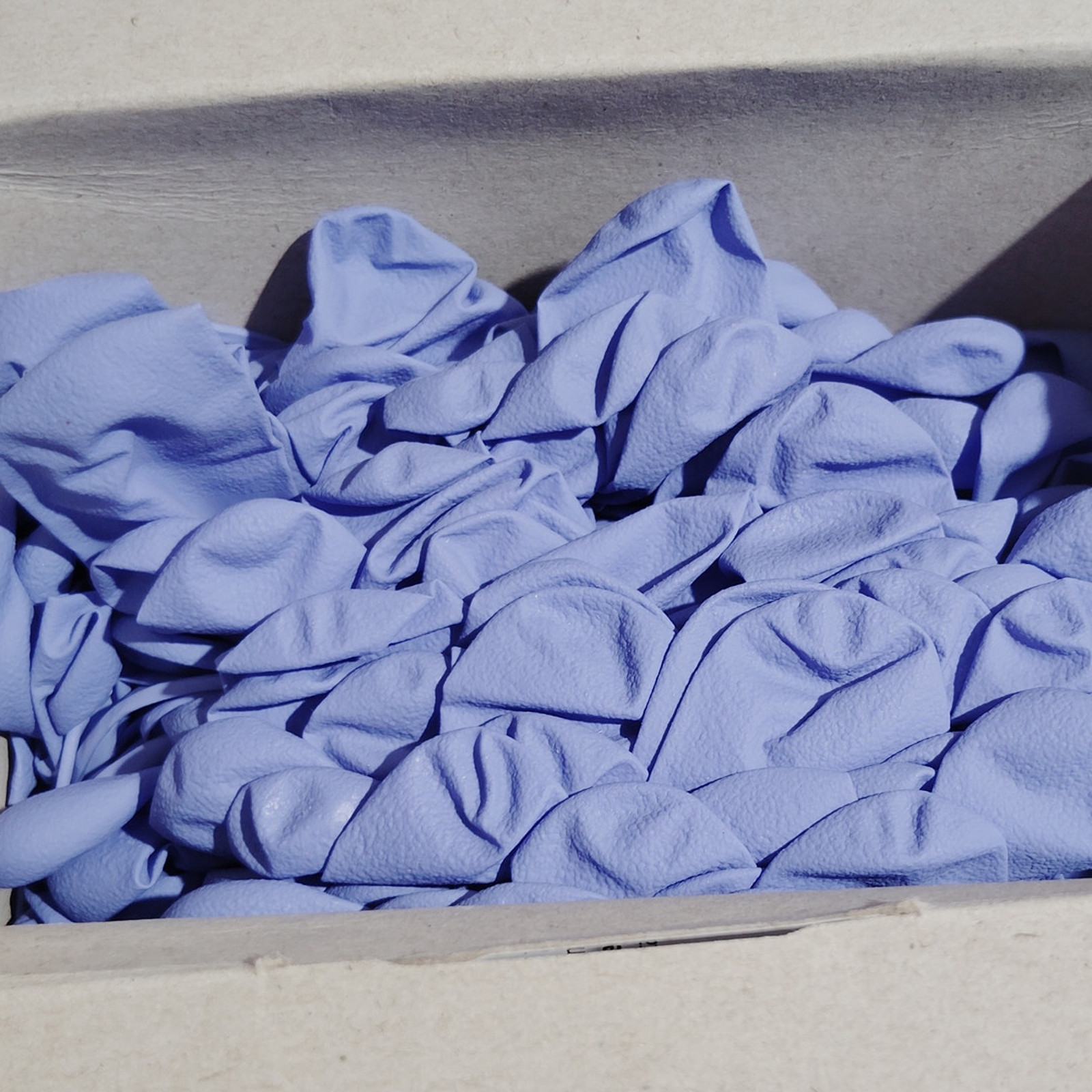 Disposable Nitrile Gloves, L, Non‑Sterile, Powder‑Free, Latex‑Free, 1 Box of 200